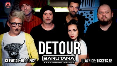 Elektro-akustična pop-atrakcija Detour u Beogradu!
