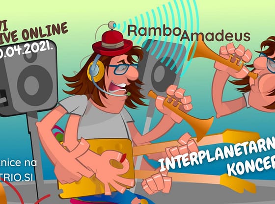 Rambo Amadeus & Five Winnetous održaće 'Interplanetarni Koncert'